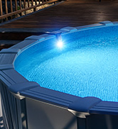 POOLHACKER Solar Pool Lights Only for Steel Wall Above Ground Pool, 10-Color 4-Mode LED Pool Ligh...