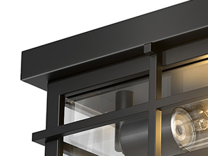 Thick Glass Shade Frame