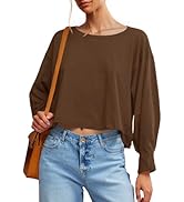 Fisoew Womens Crochet Cover Up Summer Sheer Ponchos Shawl Boho Beach Vacation Off The Shoulder Kn...