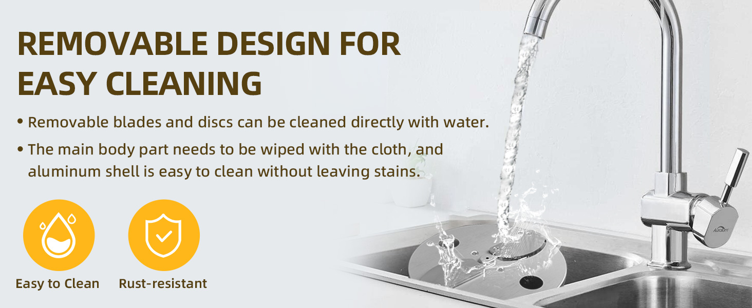 REMOVABLE DESIGN FOREASY CLEANING