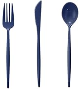 Supernal 180pcs Pink Plastic Silverware Heavy Duty Pink Party Disposable Cutlery Plastic Forks an...