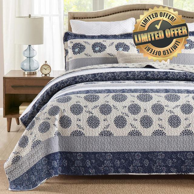 Homzard Quilt Queen Size - Queen Comforter Set