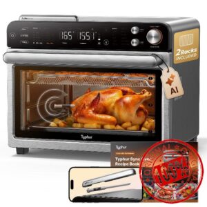 Typhur Sync Oven with Smart Wireless Meat Thermometer Probe