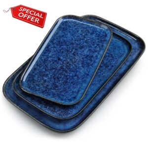 ancasso Stern Serving Platters Set of 3
