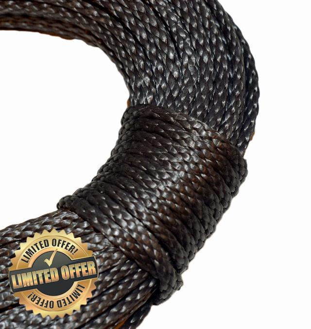 Samson Amsteel Blue Rope 1/4" Strong Dyneema Fiber