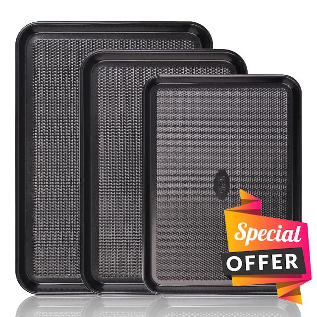 Baker's Secret Baking Sheet Pan Set