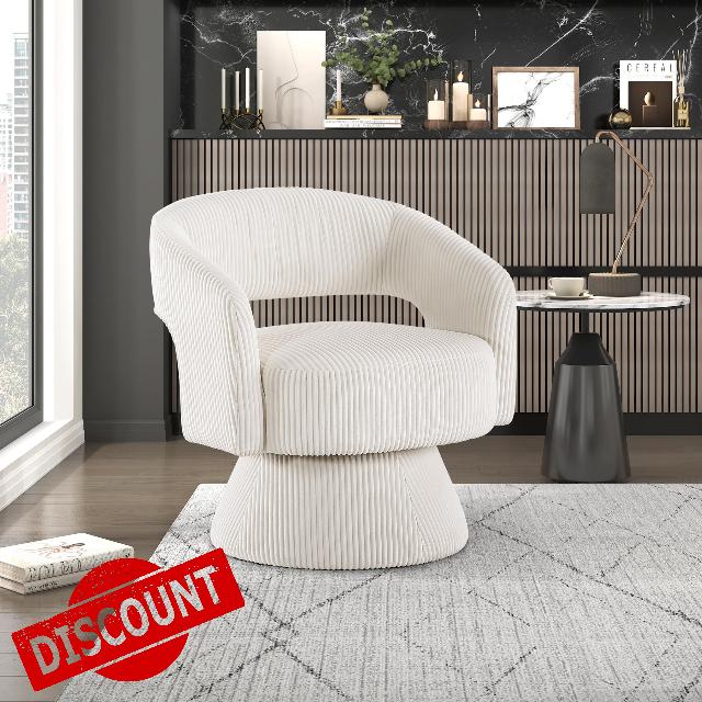 Lexicon 360 Degree Swivel Accent Chair