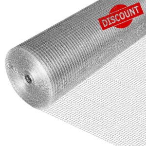 Hardware Cloth 1/2 Inch 36 X 50 ft 19 Gauge