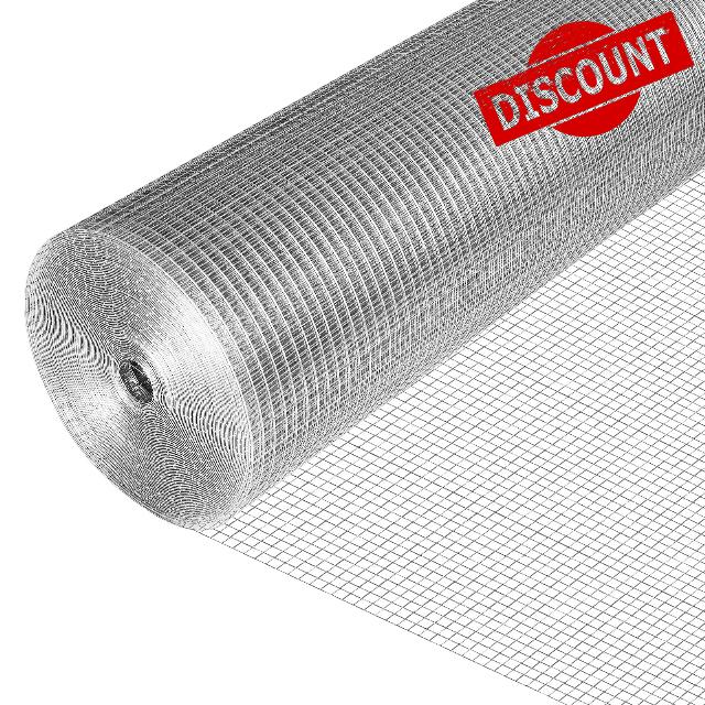 Hardware Cloth 1/2 Inch 36 X 50 ft 19 Gauge