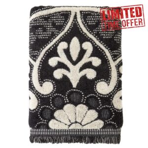 SKL Home Amherst Medallion 100% Cotton Premium Bath Towel