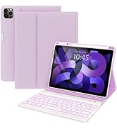 BLUTLOTUS Keyboard Case for iPad Air 11-inch(M2 2024)/10.9-Inch Air 5th 4th Generation Case with ...