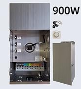 MALORY 600W Low Voltage Transformer with Timer & Photocell for Landscape Lighting,120V AC to 12/1...