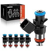 A-Premium Set of 2 Fuel Injectors Compatible with Chevrolet Tahoe, Blazer, Caprice & GMC Yukon, C...