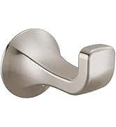 Delta Lineax Wall Mount Hand Towel Holder, Rectangle Towel Ring Bathroom Accessory, Chrome 76236