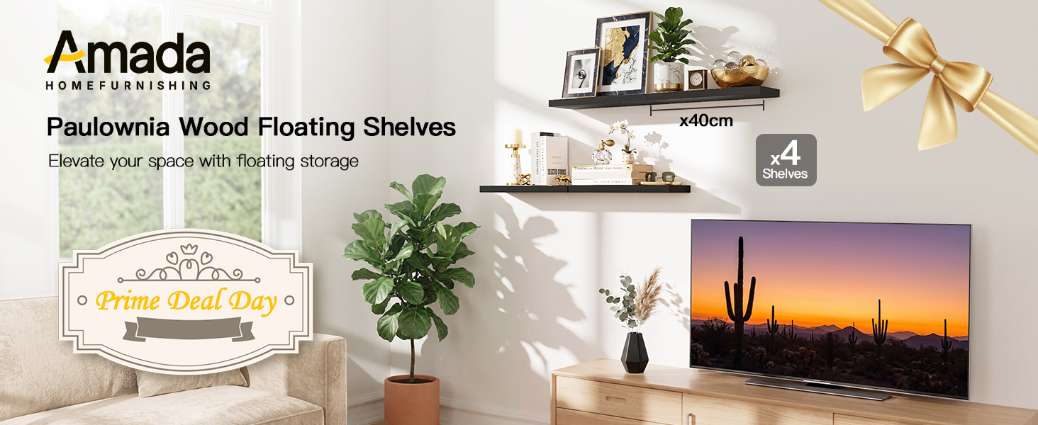 floating shelves