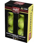 Rawlings | NCAA Recreational Fastpitch Softballs | 11