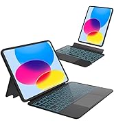 Otuoor Keyboard Case for iPad 11th (A16, 2025) and iPad 10th Generation (10.9" 2022), Magic Keybo...