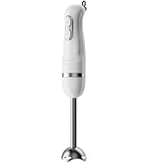 Immersion Blender Handheld 1100W - 3 in 1 Hand Blenders Set with Trigger Speed Control Stainless ...