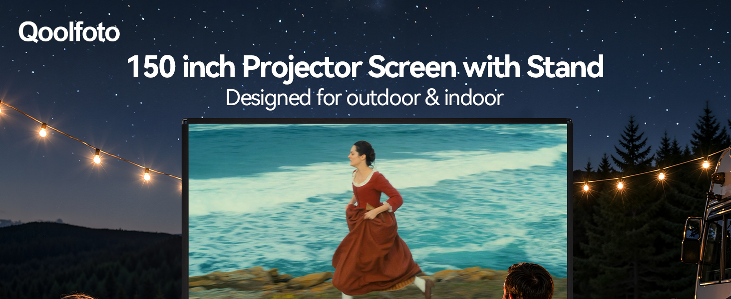 projector screen with stand