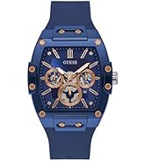 Guess Women Quartz Watch with Stainless Steel Strap, Silver, 14 (Model: U0989L9)