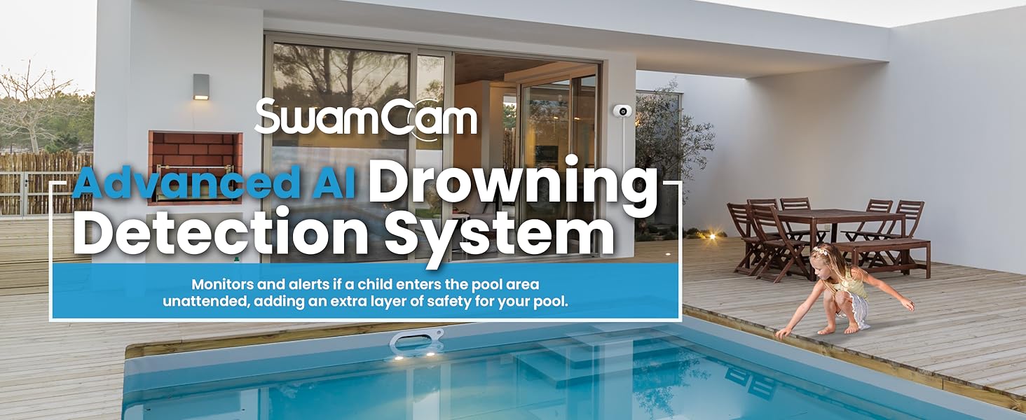 Swamcam advanced AI drowning detection system