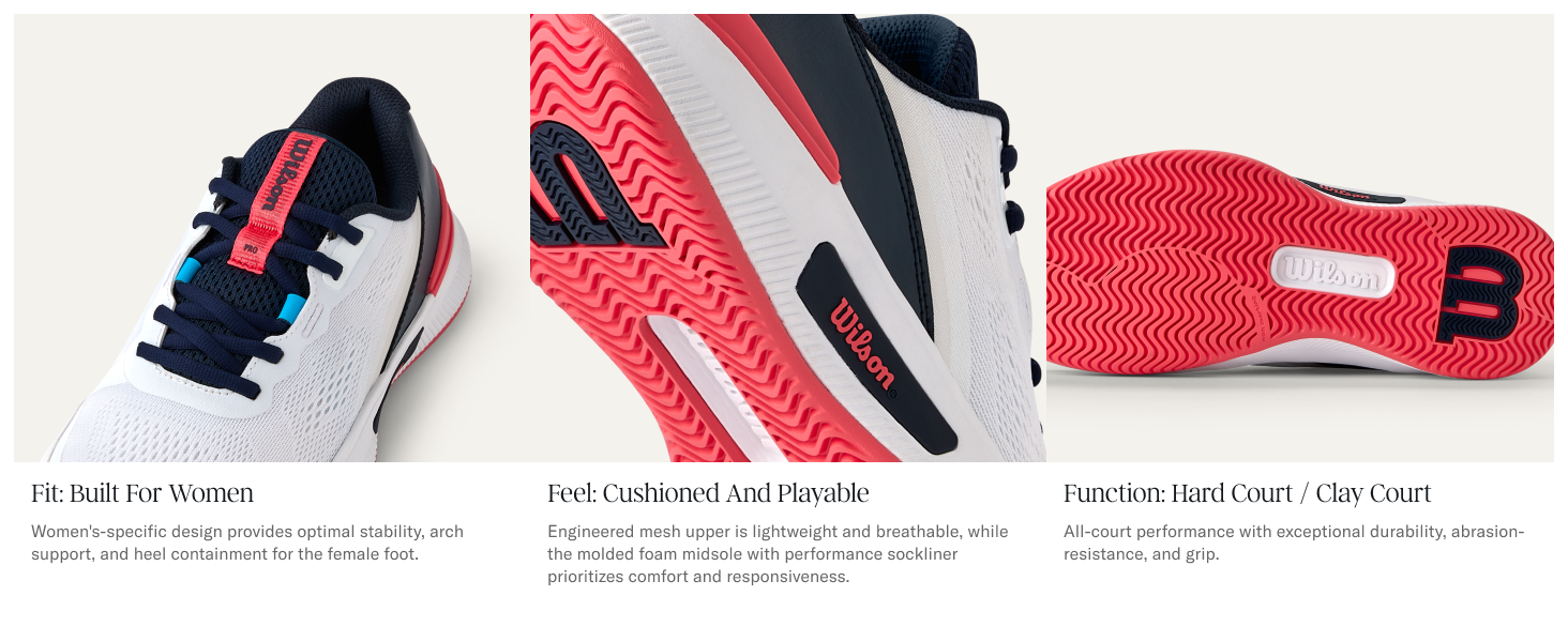 Wilson; Women's; Intrigue; Pro; Tennis; Shoe; women's shoes; intrigue pro; tennis shoes