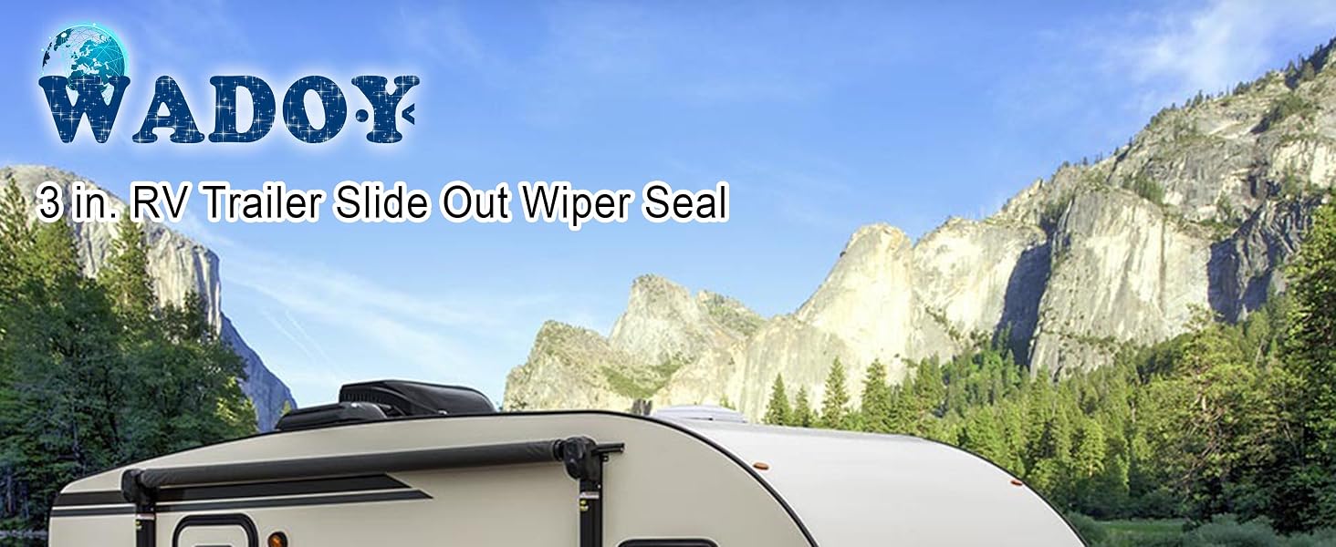 RV Trailer Slide Out Wiper Seal