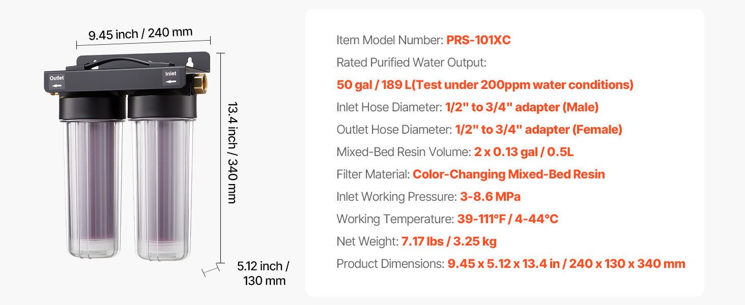 rv car wash deionized water system