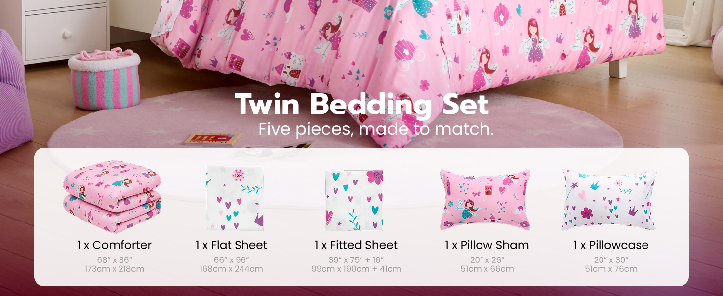 princess bedding