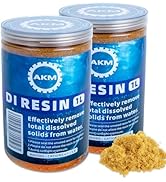 AKM Mixed Bed Deionized Di Resin Filter Fill, Use for Spotless Car Wash System Filter Change, 10 ...