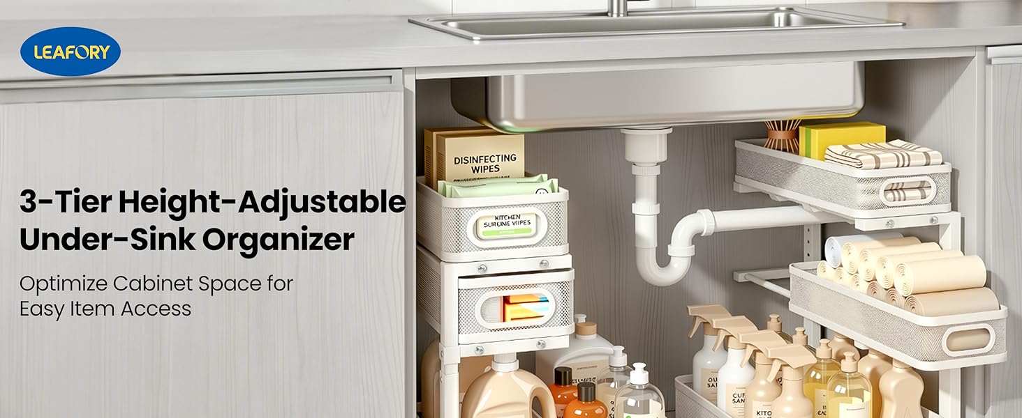 under-sink organizer