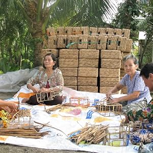 rolling baskets on wheels seagrass