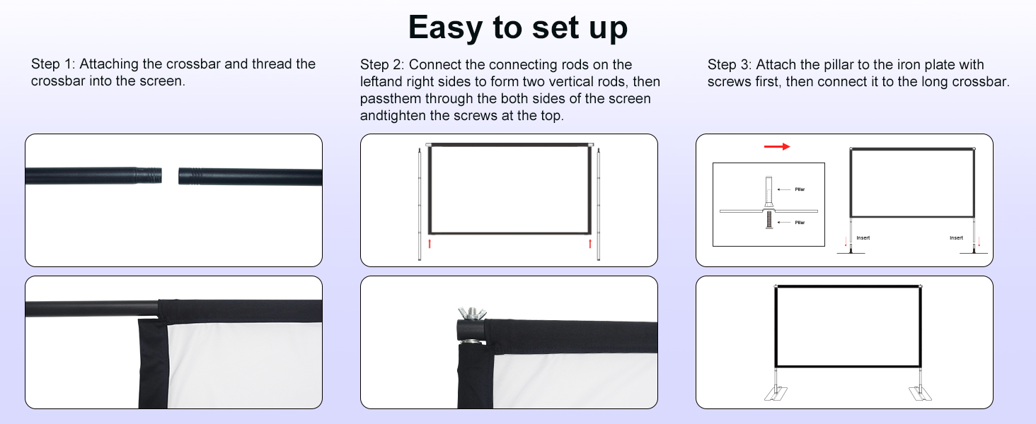 outdoor projector screen