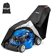 Nilight Push Lawn Mower Cover 75 Inch, 420D Heavy Duty Waterproof Walk Behind Mower Cover, UV Pro...