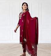 Kurti Set with Dupatta & Pants