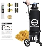 AKM Spotless Water System for car wash,Pre-Filled with DI Resin, DI Water System,Garden Hose Quic...
