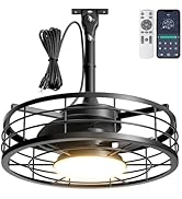 outdoor ceiling fan with light