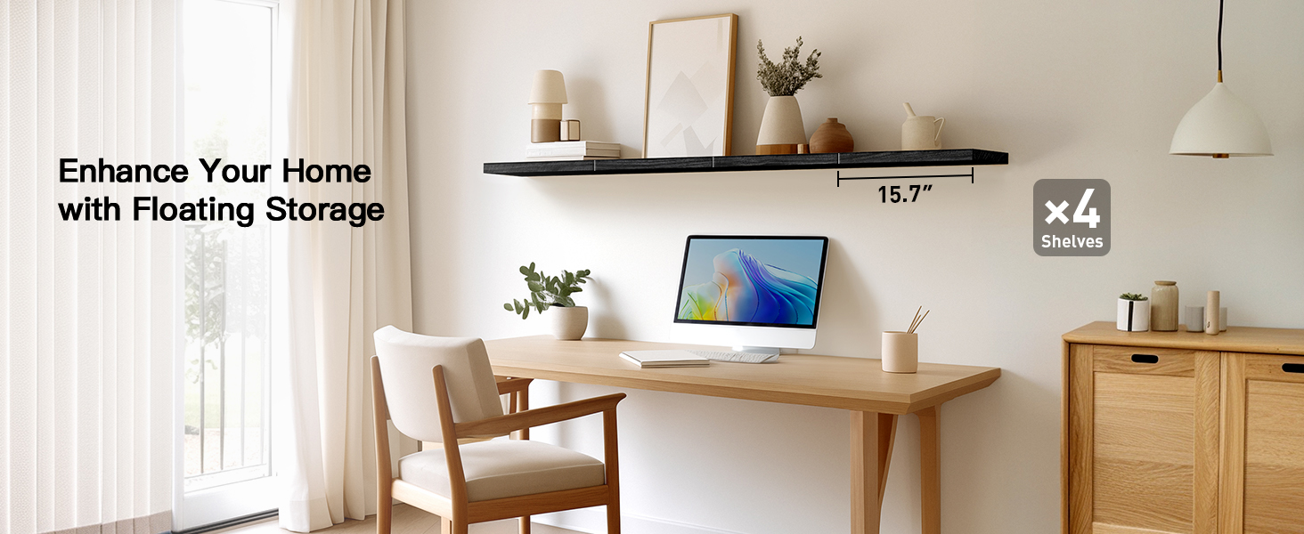 wood wall shelves