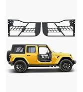 VEVOR Jeep Tube Doors, 4-Door, Hunting Style Jeep Tubular Door with DOT Certified Rear View Mirro...