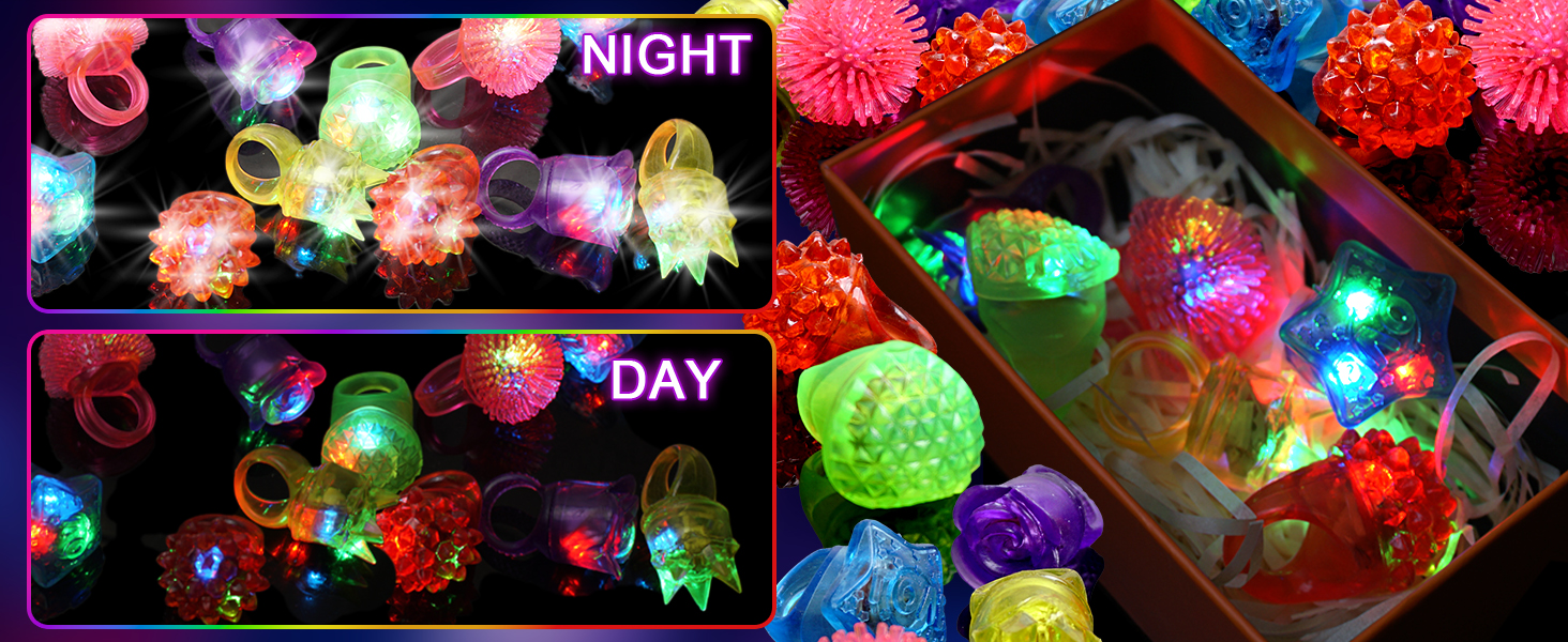 LED Light Up Rings