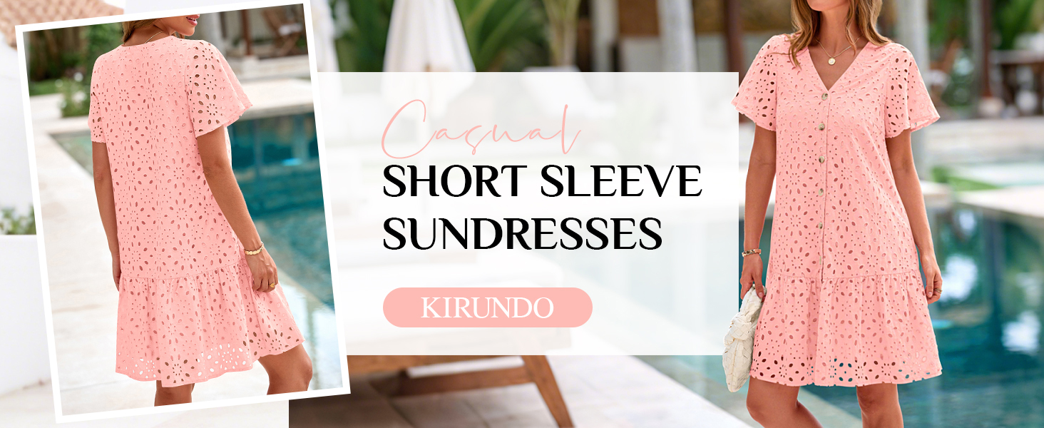 eyelet dress for women