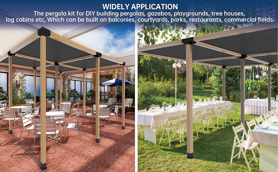 5 way Extended Pergola