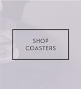 Cork & Mill Absorbent Coasters Set of 6 - Water Absorbing Sandstone Coasters for Drinks - Perfect...
