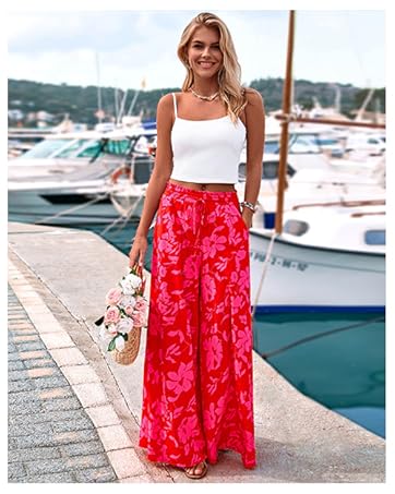 PRETTYGARDEN Women's Maxi Skirt 2026 Summer Flowy Polka Dot Floral High Waisted Mermaid Office Wo...