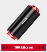 EVIL ENERGY 6AN 8AN 10AN Inline Fuel Filter 10 Micron 50MM Aluminum