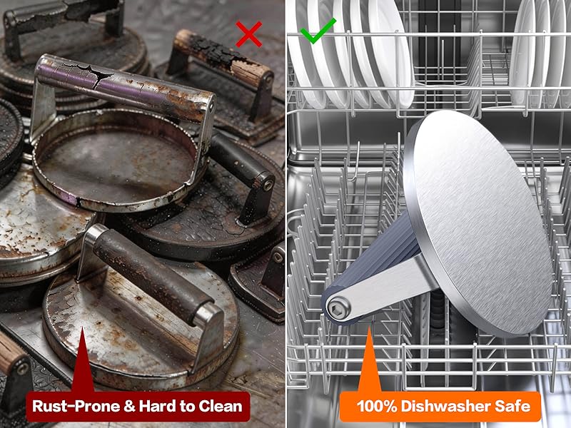 stainless steel Artisan Sear Press in dishwasher