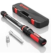 VANPO 1-inch Drive Click Torque Wrench, 200-1500 Ft-Lb/ 271.0-2032.5 Nm, 70.87