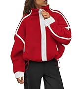 Aisongyuan Womens Sherpa Fleece Jacket Zip Up Fuzzy Casual Oversized sweatshirts with Pockets Fal...