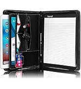 Samsill Deluxe 24 Pocket Spiral Project Organizer with 12 Dividers, Refillable Notepad, Customiza...