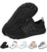 Hike Barefoot Water Shoes for Women Men Footwear, Quick Dry Wide Toe Box Pro Beach Swim Athletic ...